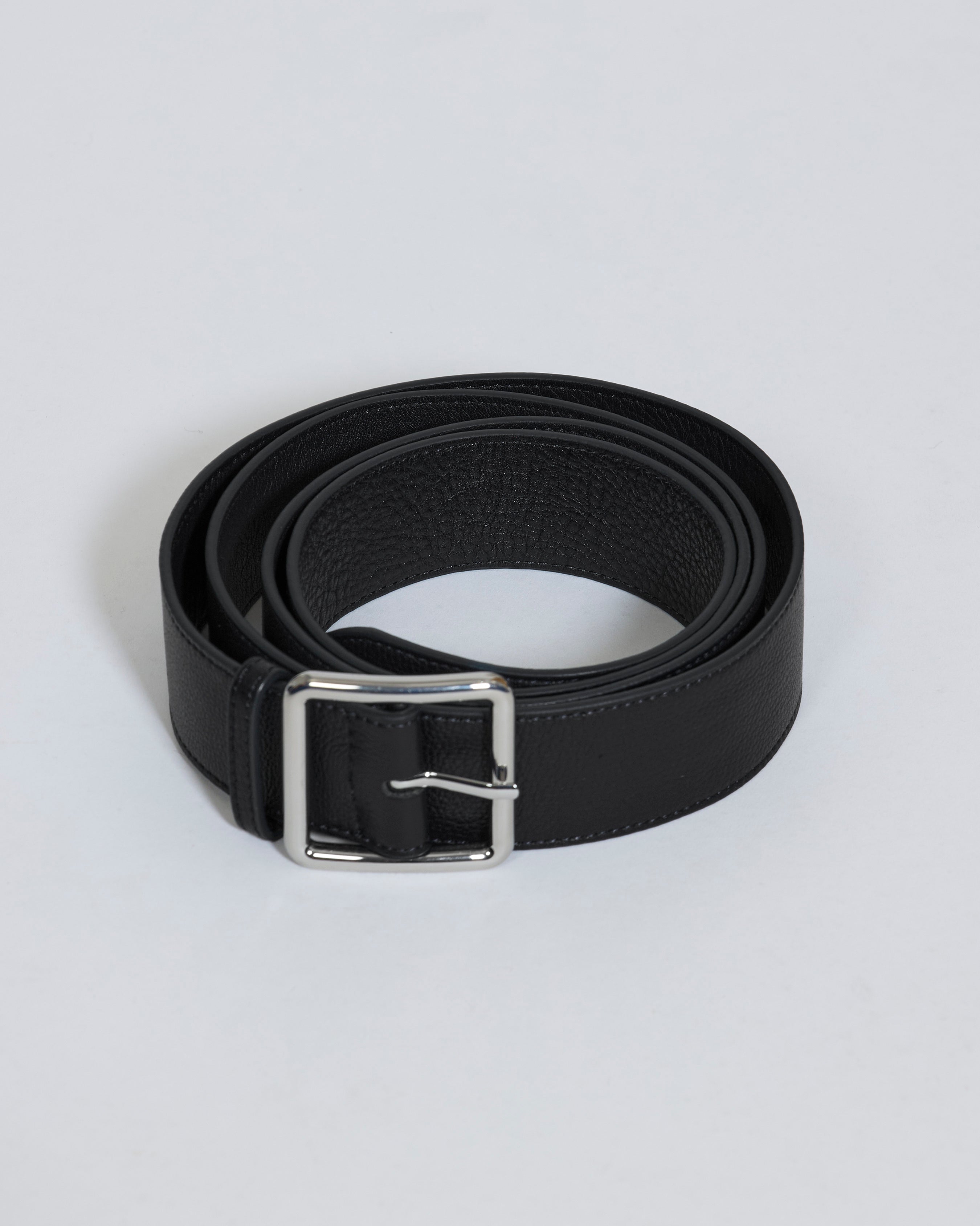 【ARGUE】LONG LONG LETHER BELT/BLACKxGOLD ROUCHA | Our Favorite Leather Belt