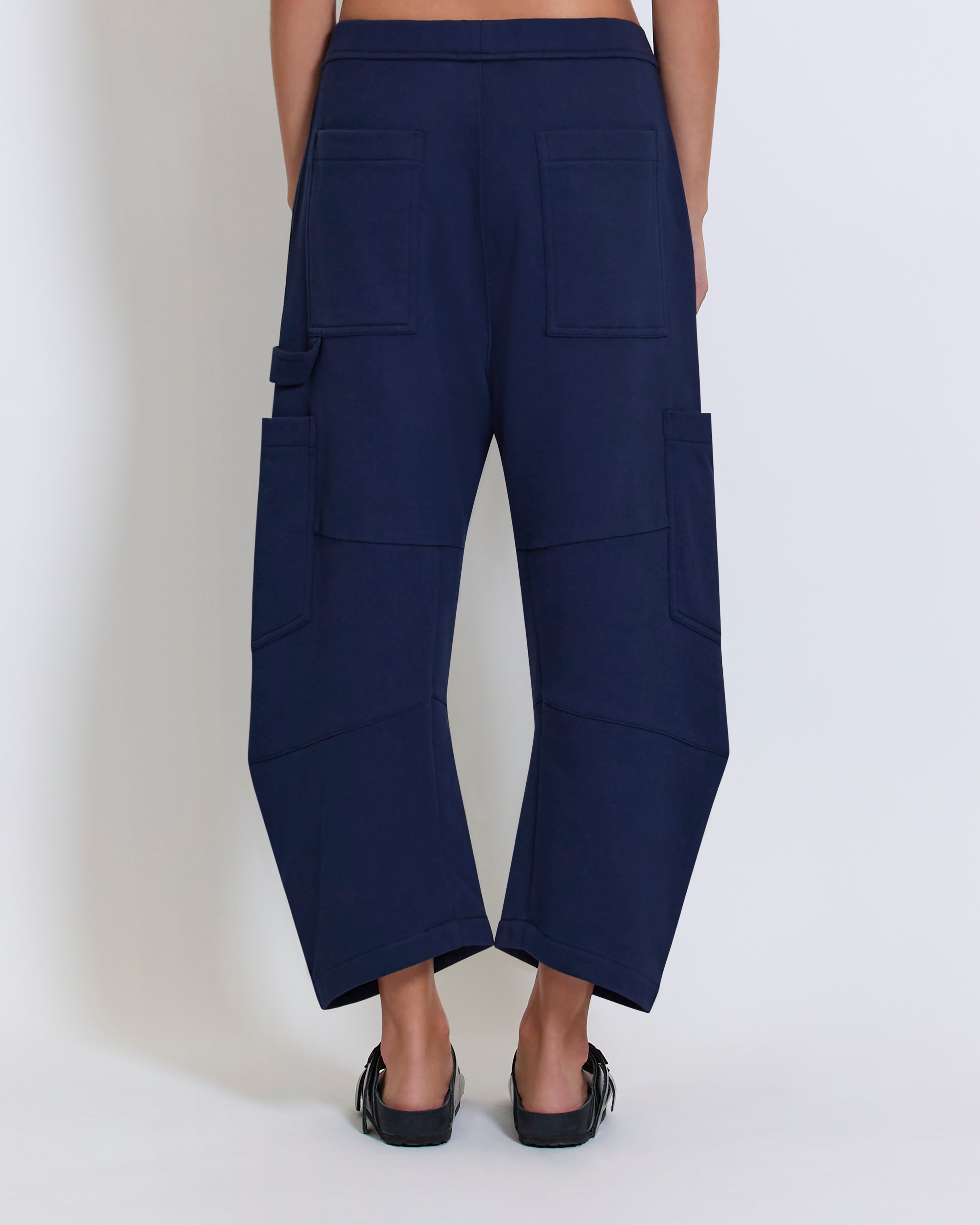 【Raucohouse】New pin-tuck cargo sweatpants Raucohouse】New pin-tuck cargo sweatpants