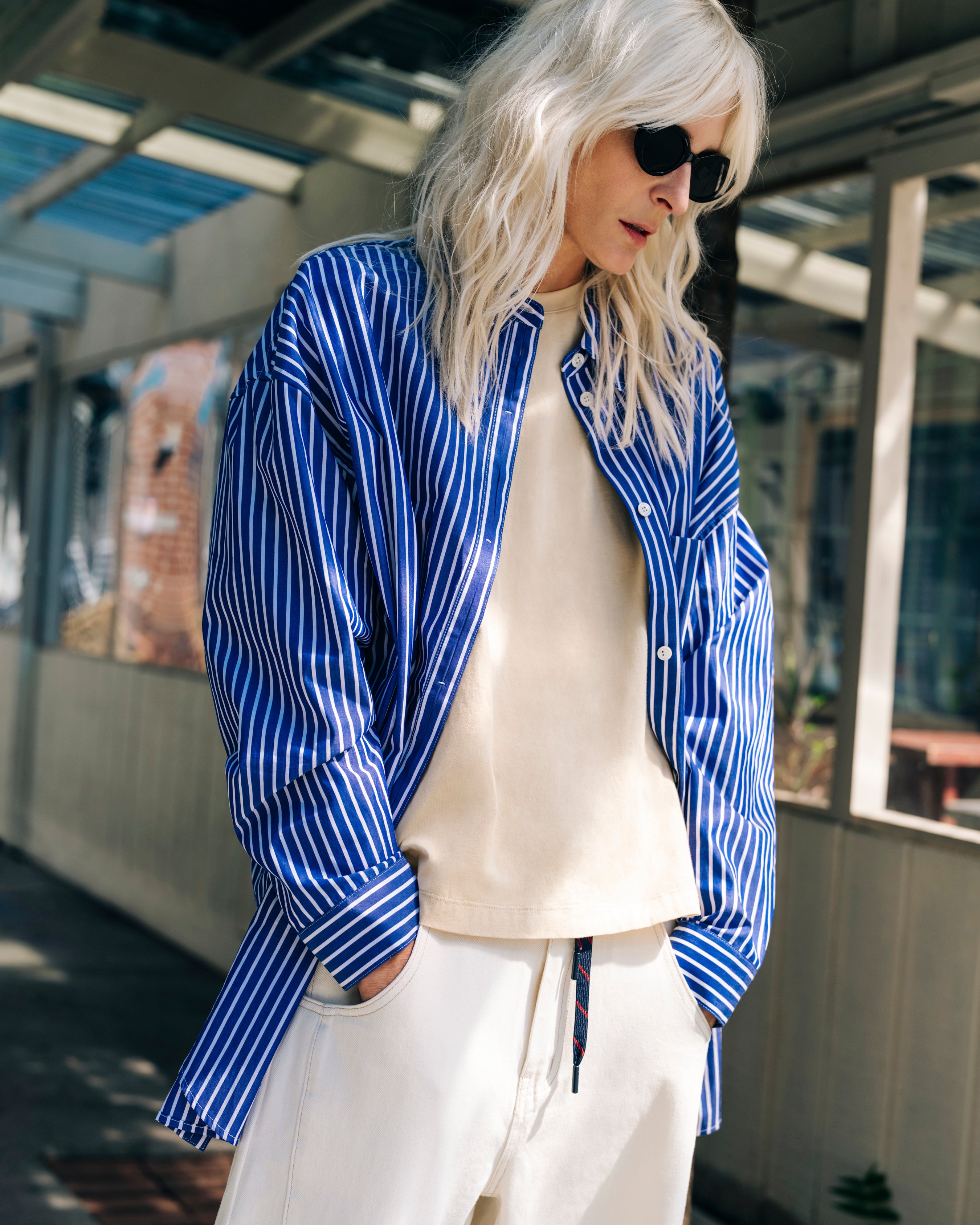 トップス Charas ROUCHA | Tasso Stripe Shirt