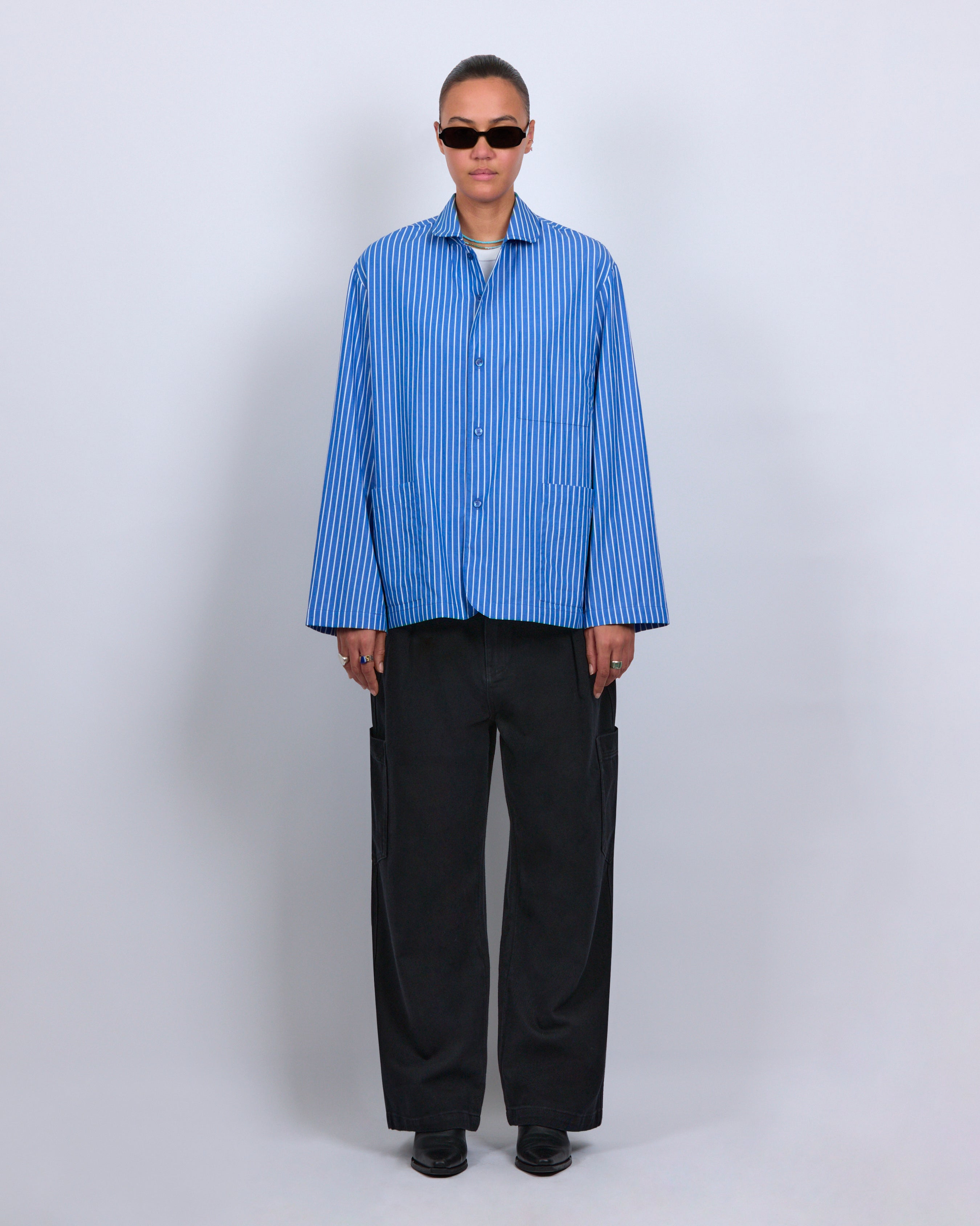 ジャケット・アウター Cotton pajama shirt jacket Maisonkinema ROUCHA | Saygi Shirt Jacket