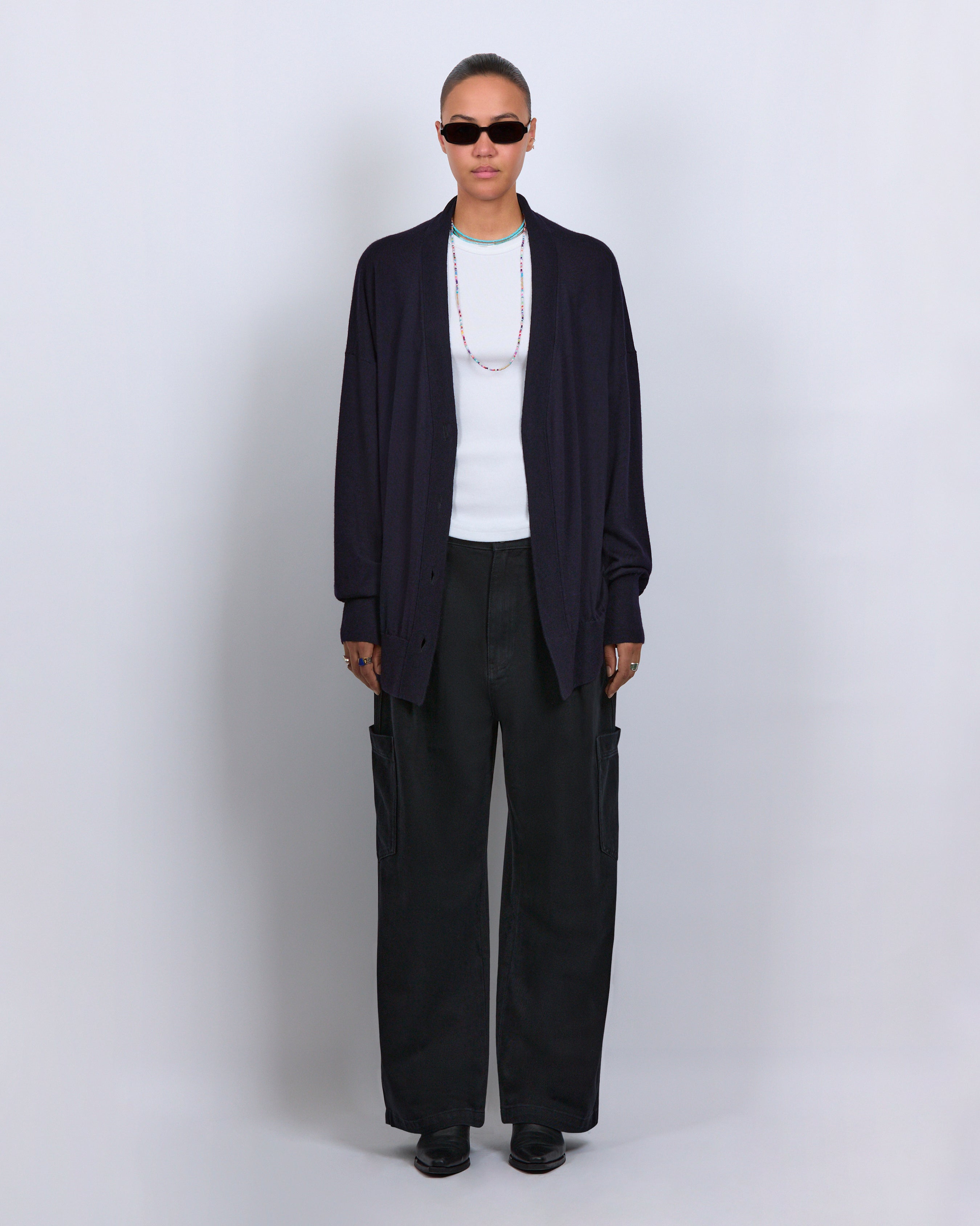 カーディガン IONSEOUL Heavy wool Cardigan ROUCHA | Still Oversize Cardigan