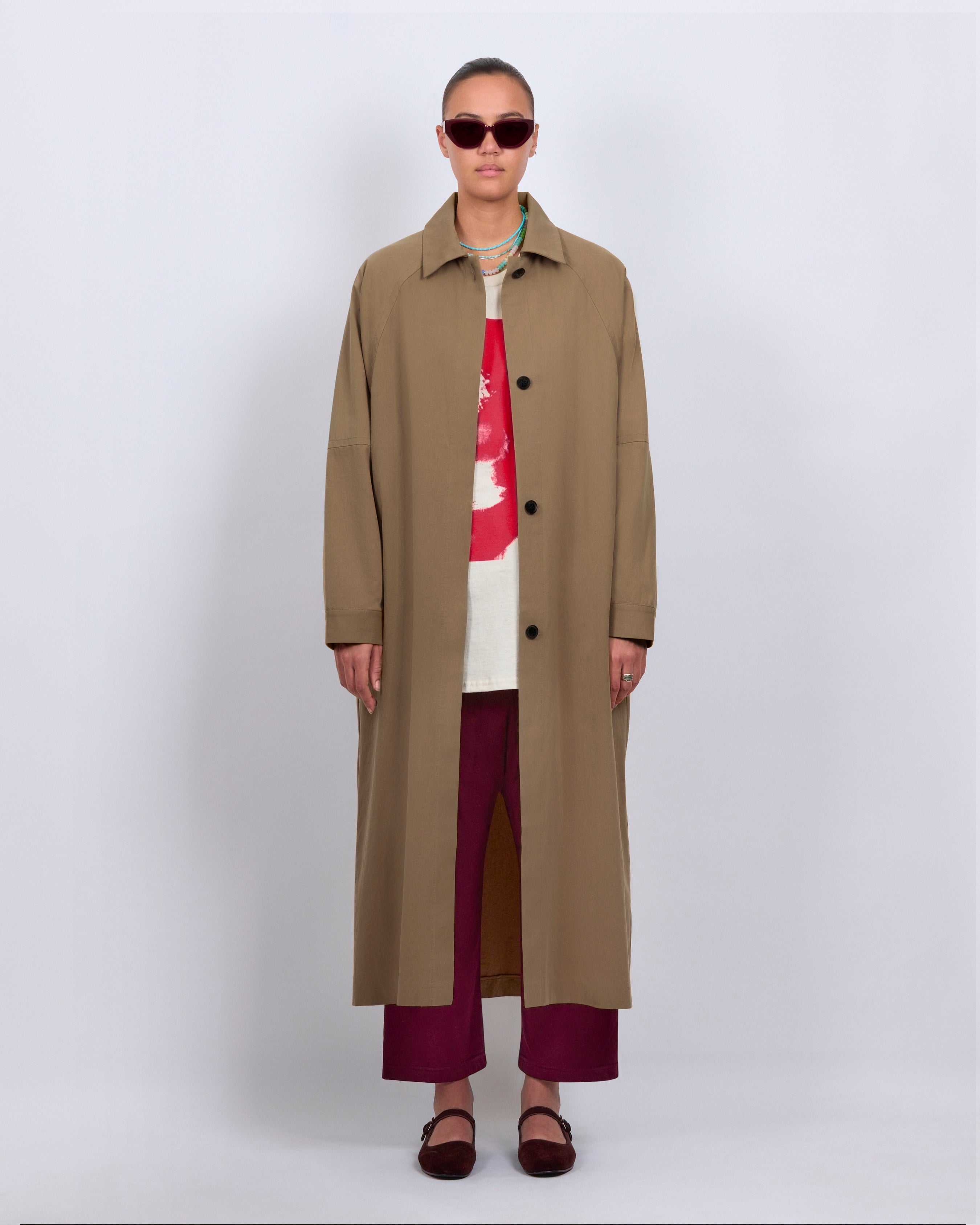 ROUCHA 響く COAT キャメル
