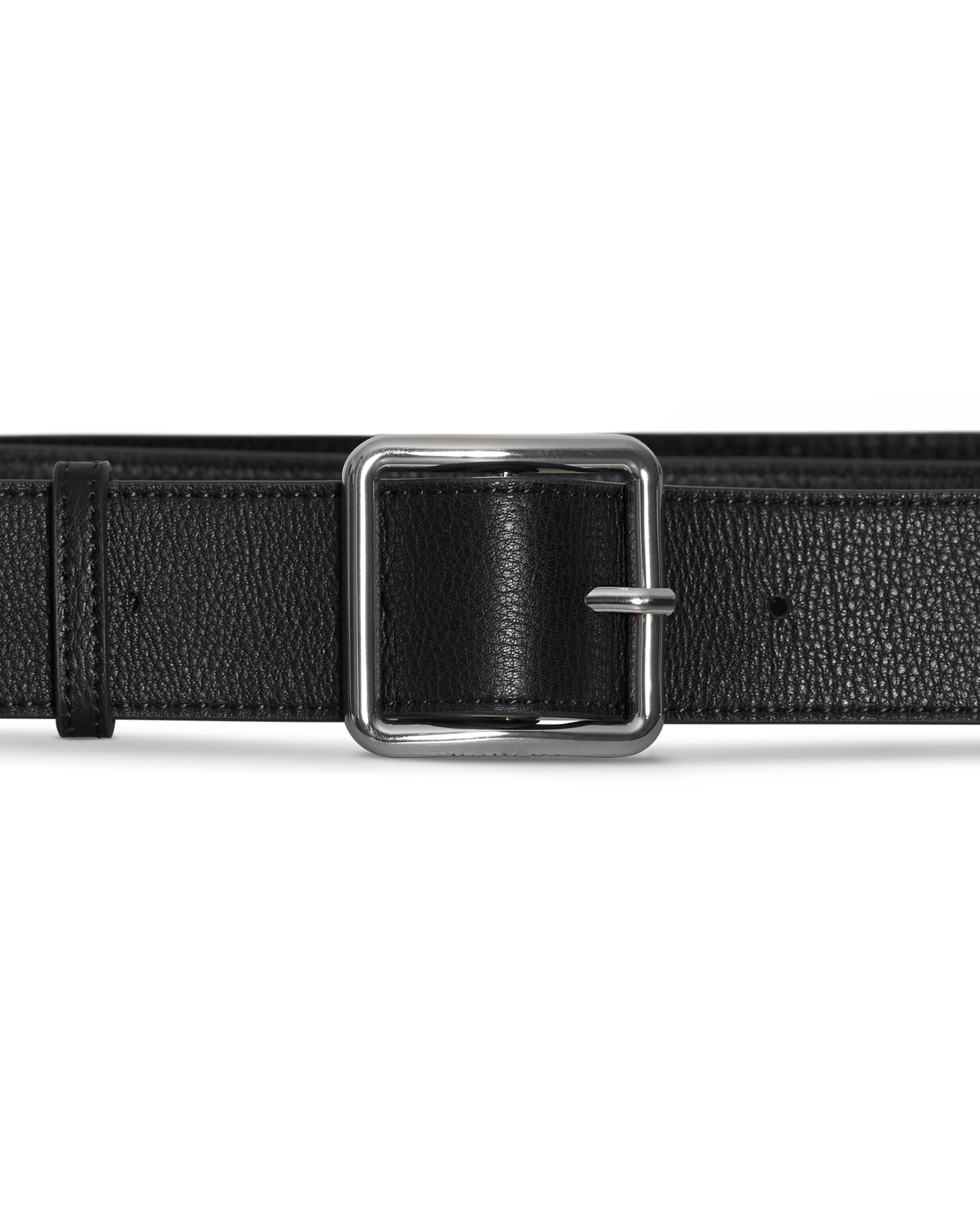 The Jardine Collection Brown Women’s Leather Belt SZ 30 with silver “A” on belt Metal Western Belts - Etsy main image 3